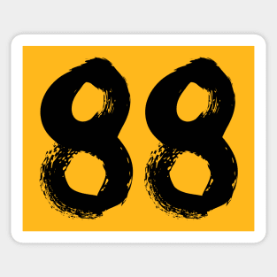 Number 88 Sticker